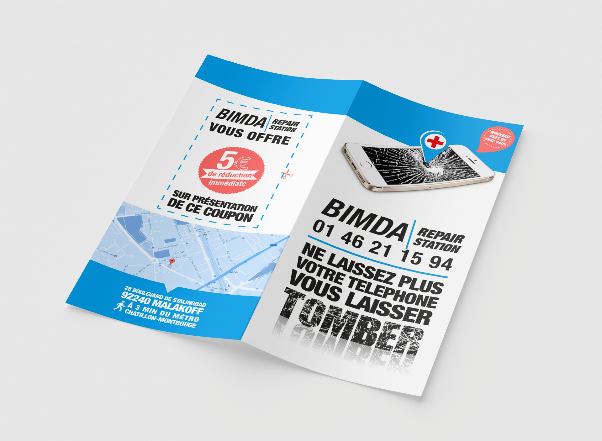 conception de brochure commerciale