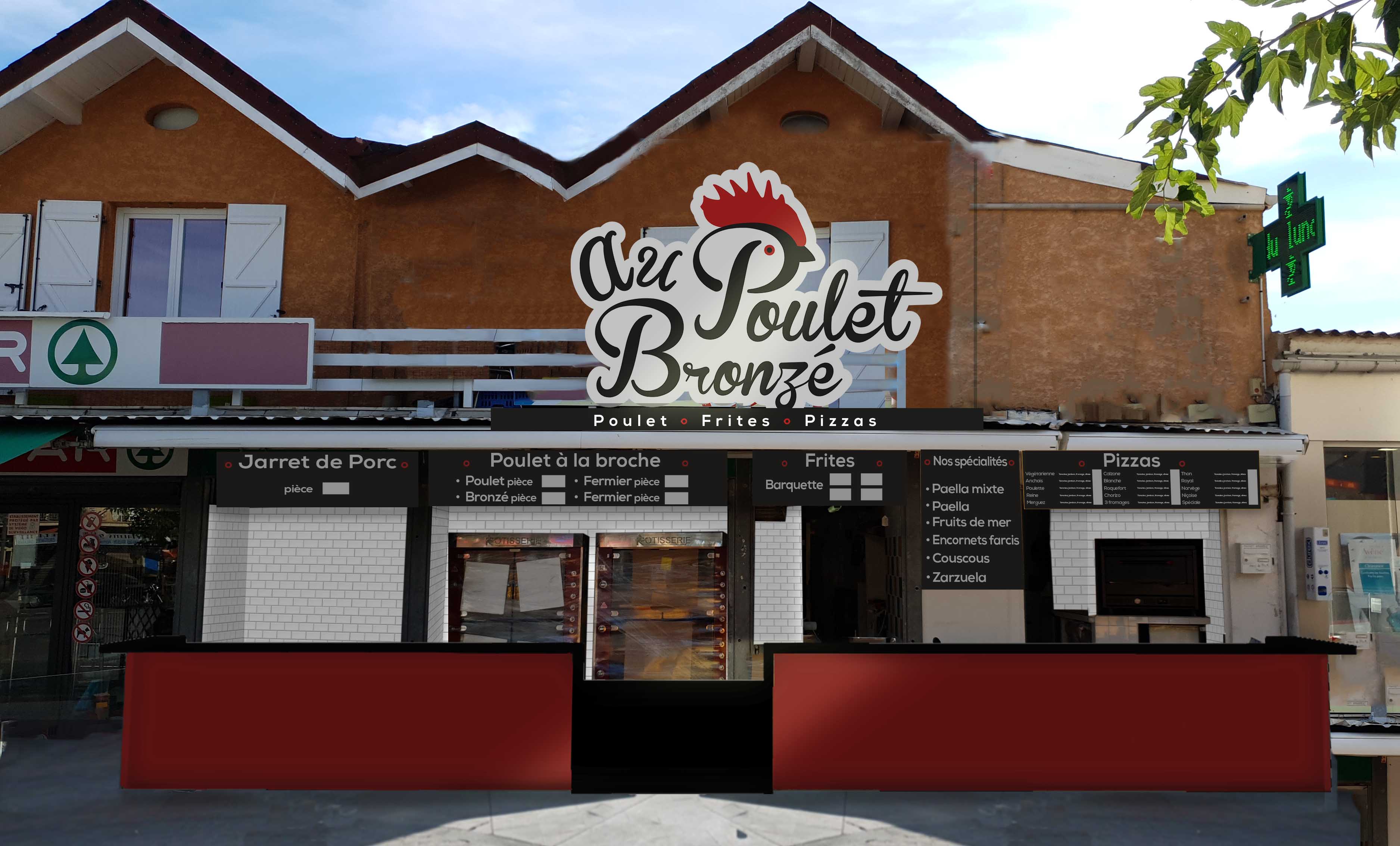 Création d'une identité pour un restaurant rapide