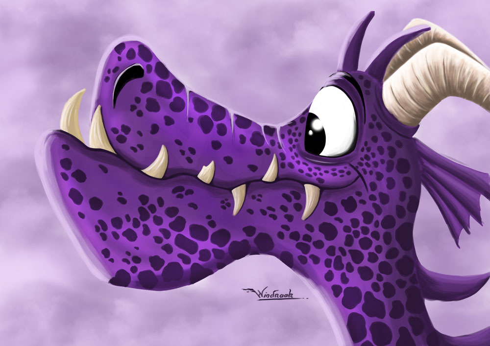 dragon violet
