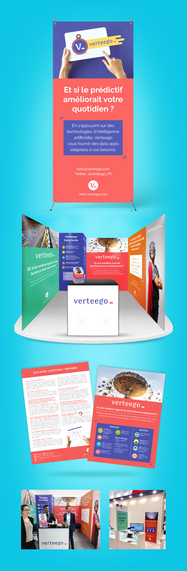 PLV : stand sur salon, Roll-up, Affiche, Kakémono…