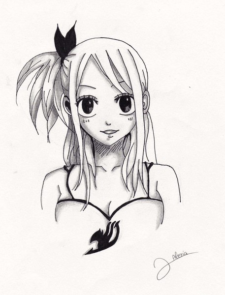 Dessin d'un personnage de manga