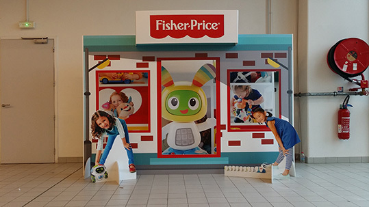 Test mise en décor Fisher Price