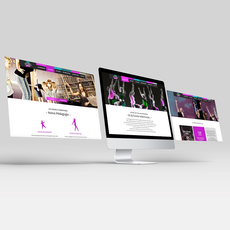 Site web - Ecole de comédie