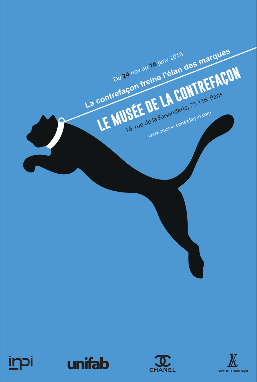 Affiche Musée de la Contrefaçon