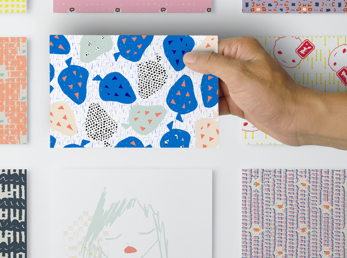 Collection de motifs présentés aux Salons Indigo et Playtime