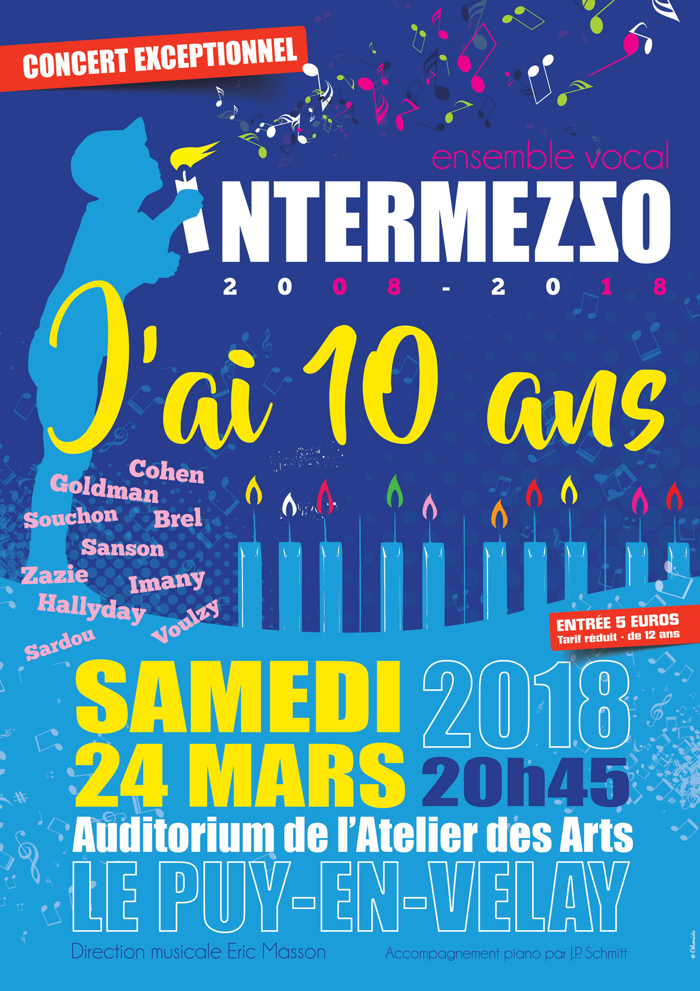 Affiche concert anniversaire