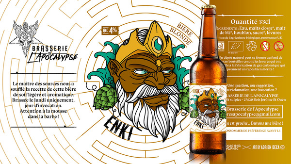 Brasserie de l'Apocalypse / Identité et étiquettes