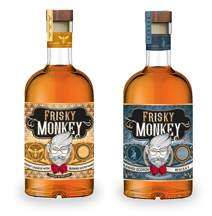 CRÉATION PACKAGING GAMME FRISKY MONKEY