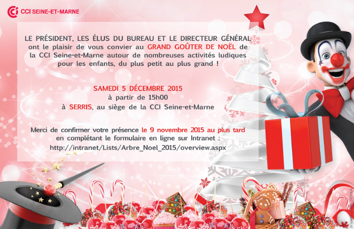Invitation Arbre de Noël