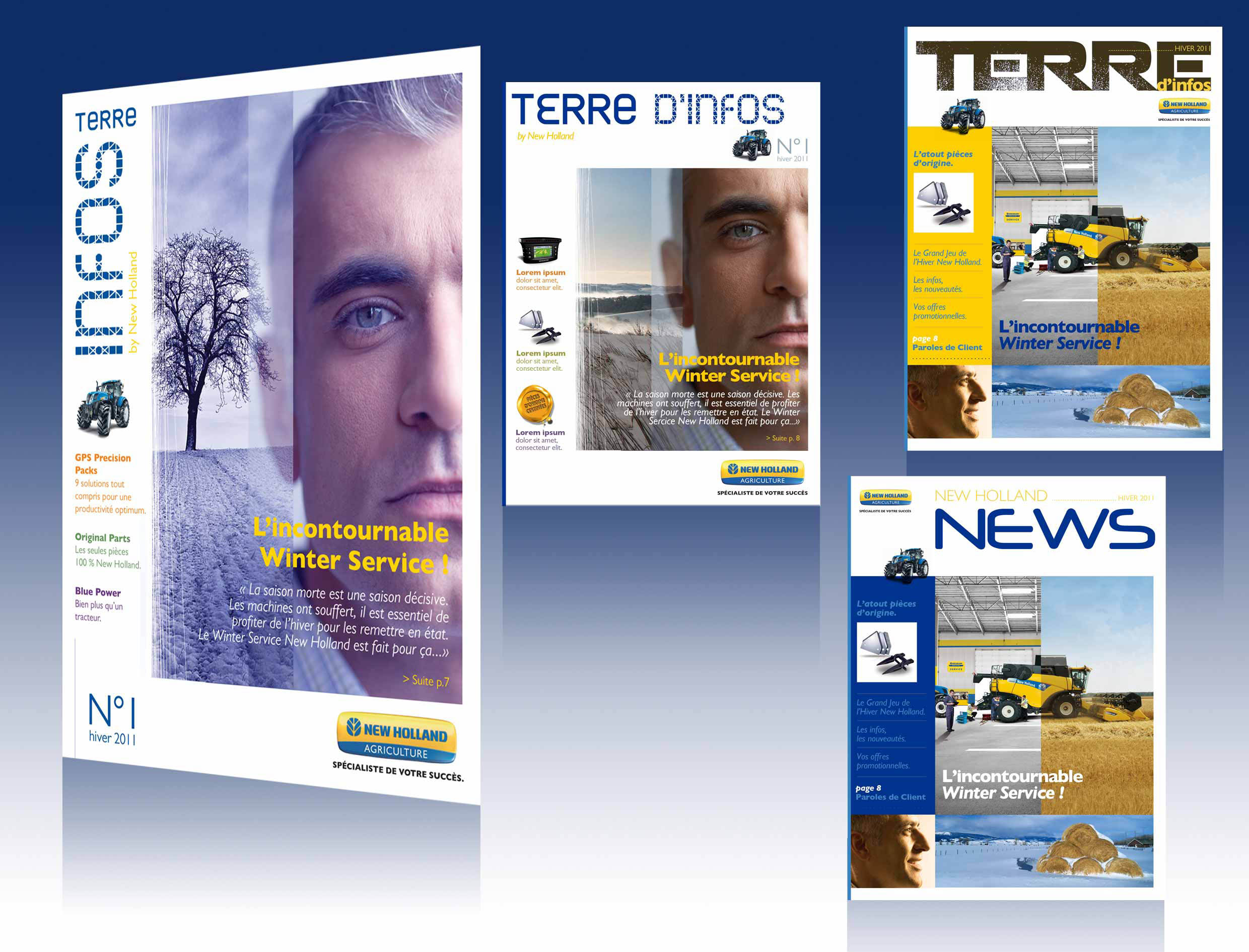 Newsletter New Holland recherches