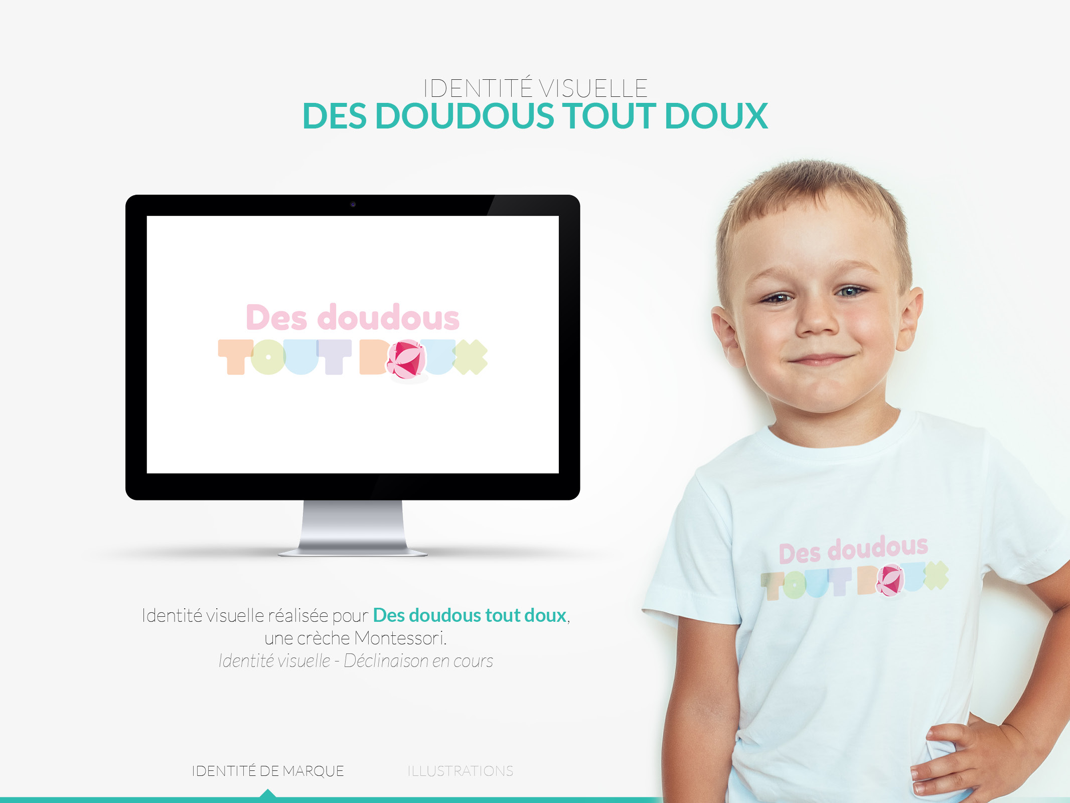 Identité Visuelle Des doudous tout doux