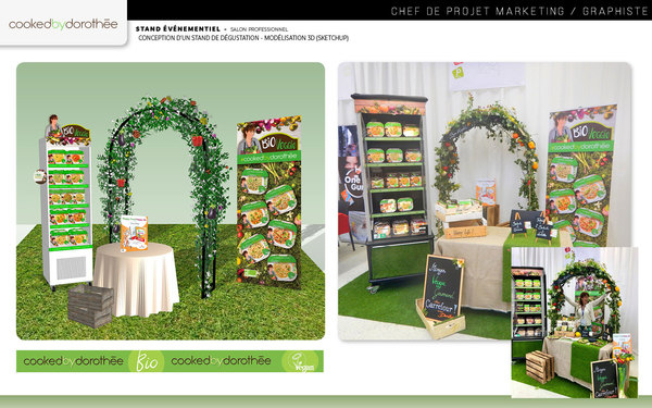 Conception et Mise en Place du stand - Salon