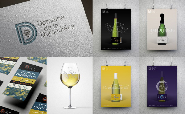 Conception d'une identité visuelle pour un vigneron
