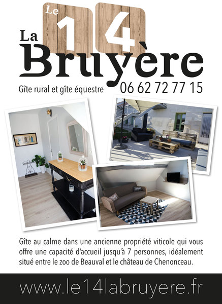 Charte graphique pour gîte rural en Loir-et-Cher