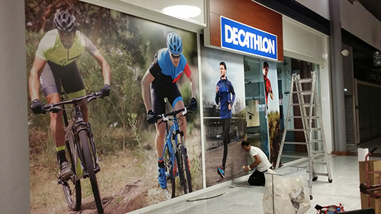 Impression format gant - Decathlon