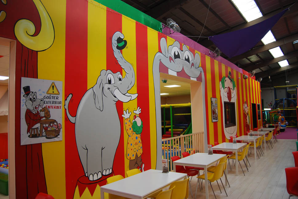 Décoration du Parc Akabou