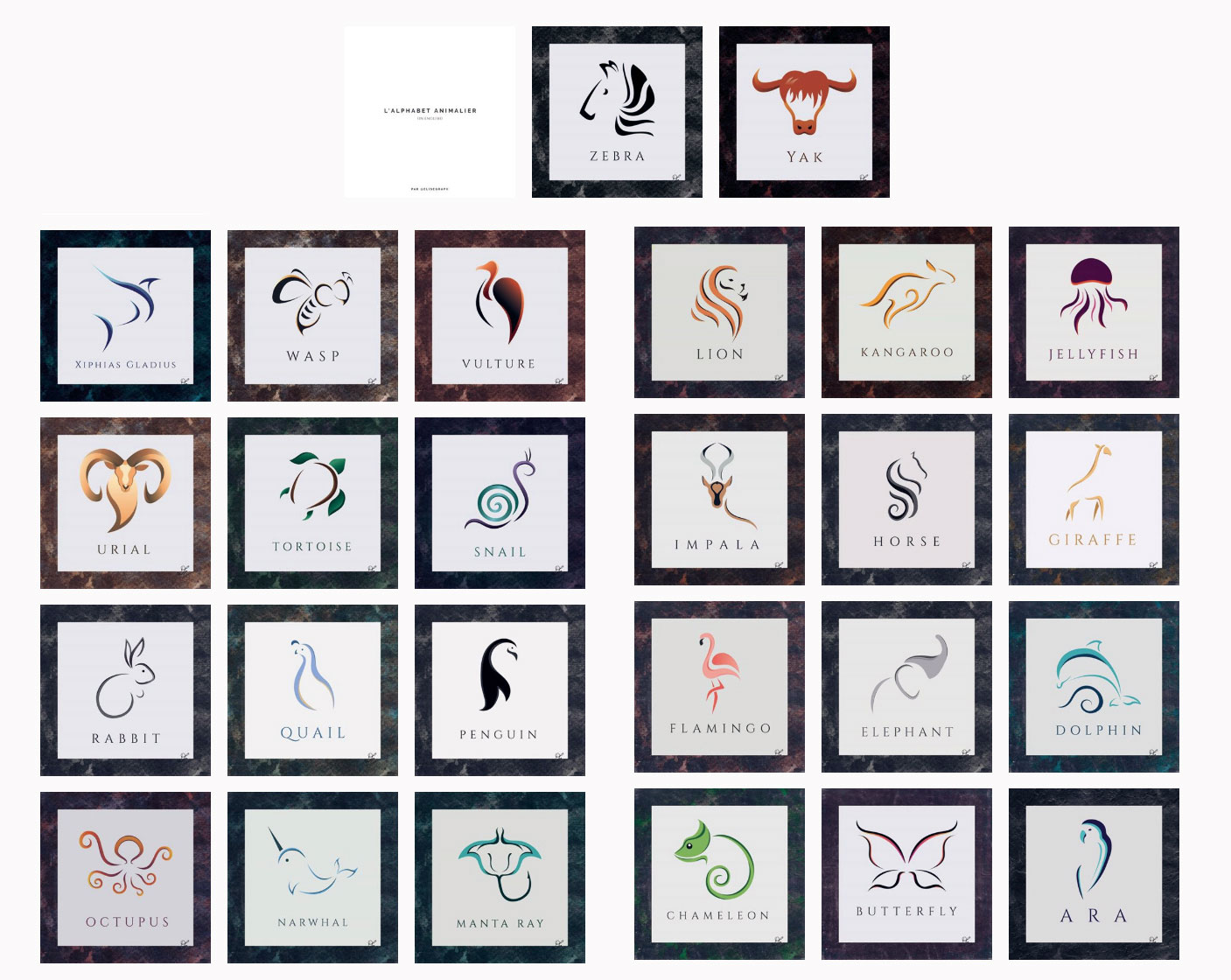 Alphabet Animalier