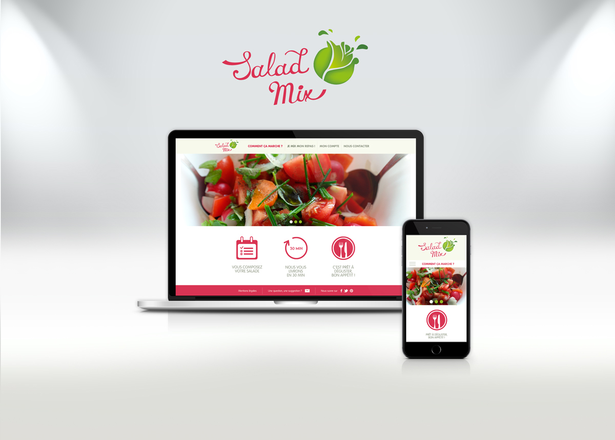 Logo et webdesign alimentaire