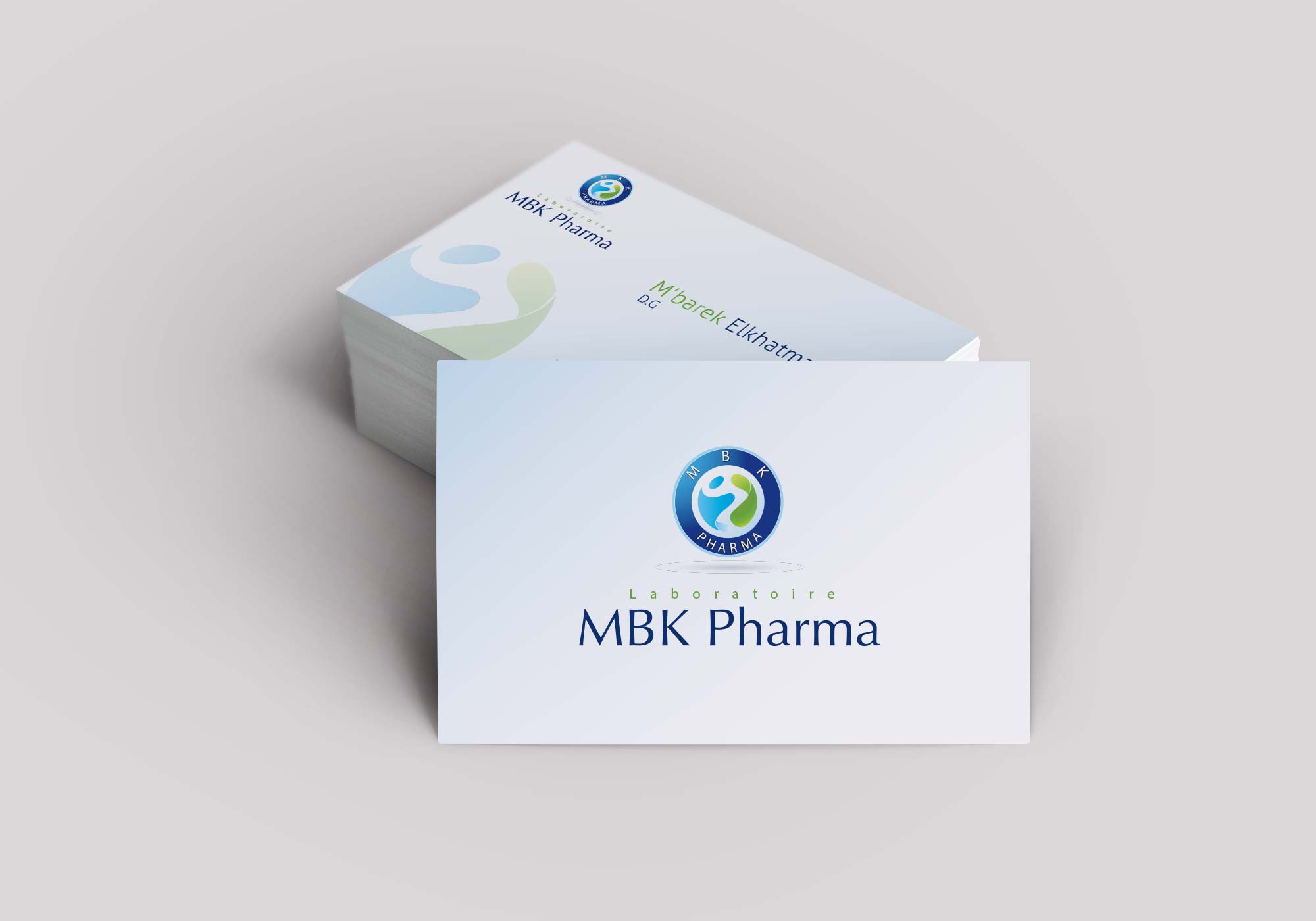 Carte Visite "MBK Pharma"