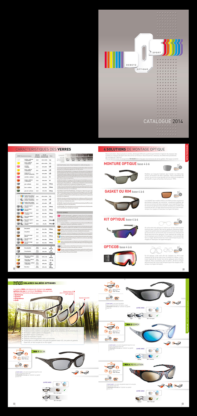 Catalogue Demetz 2014 - Lunettes de sport