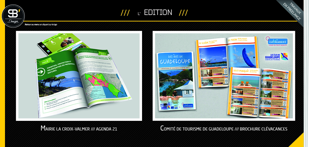 Cration et mise en page de brochures