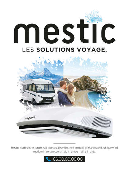 Affiche publicitaire