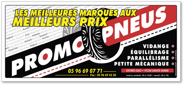 Identité visuelle Promo pneus