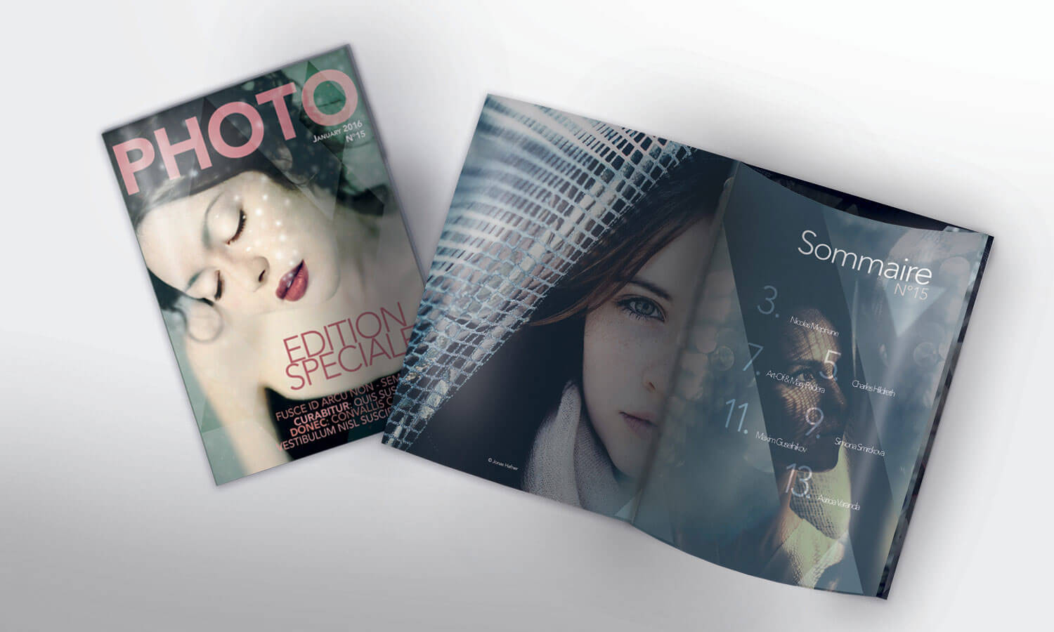 Mockup magazine - Photo