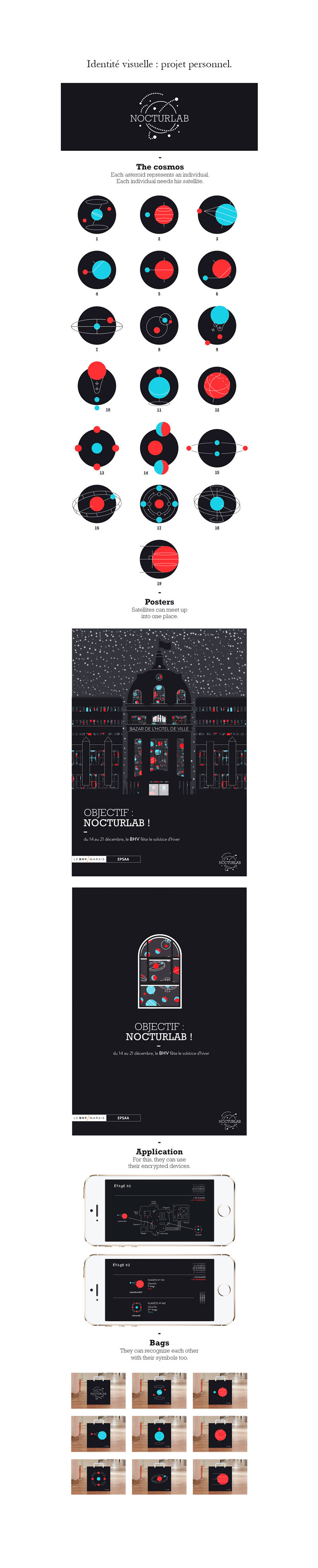 Design d'icônes, affiche, UI, packaging test