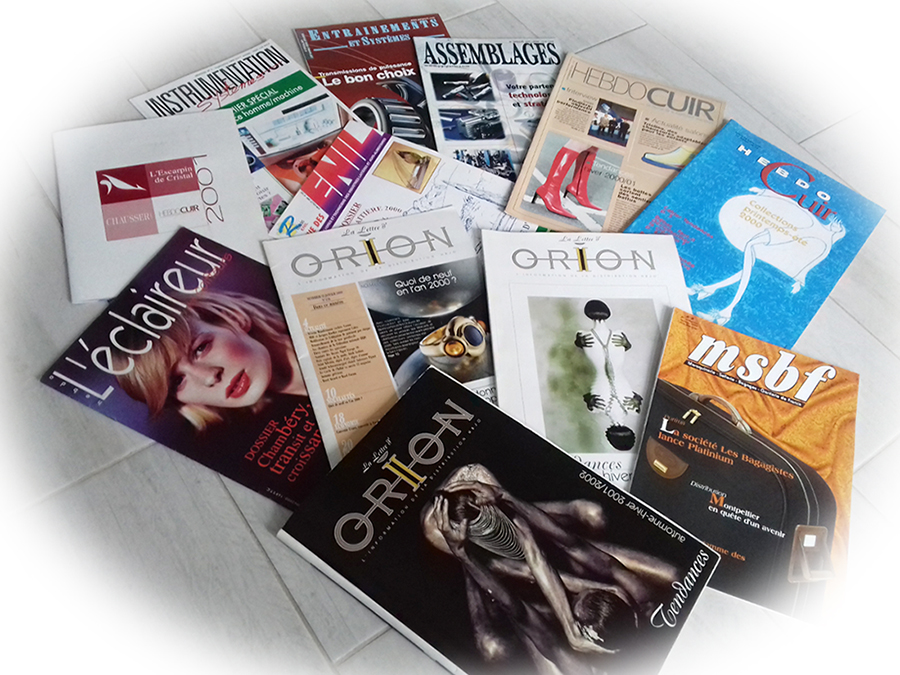 Mon travail dans une société de presse