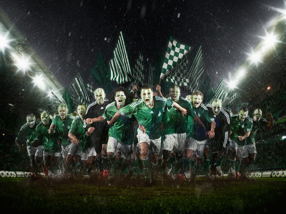 Campagne Adidas / ASSE