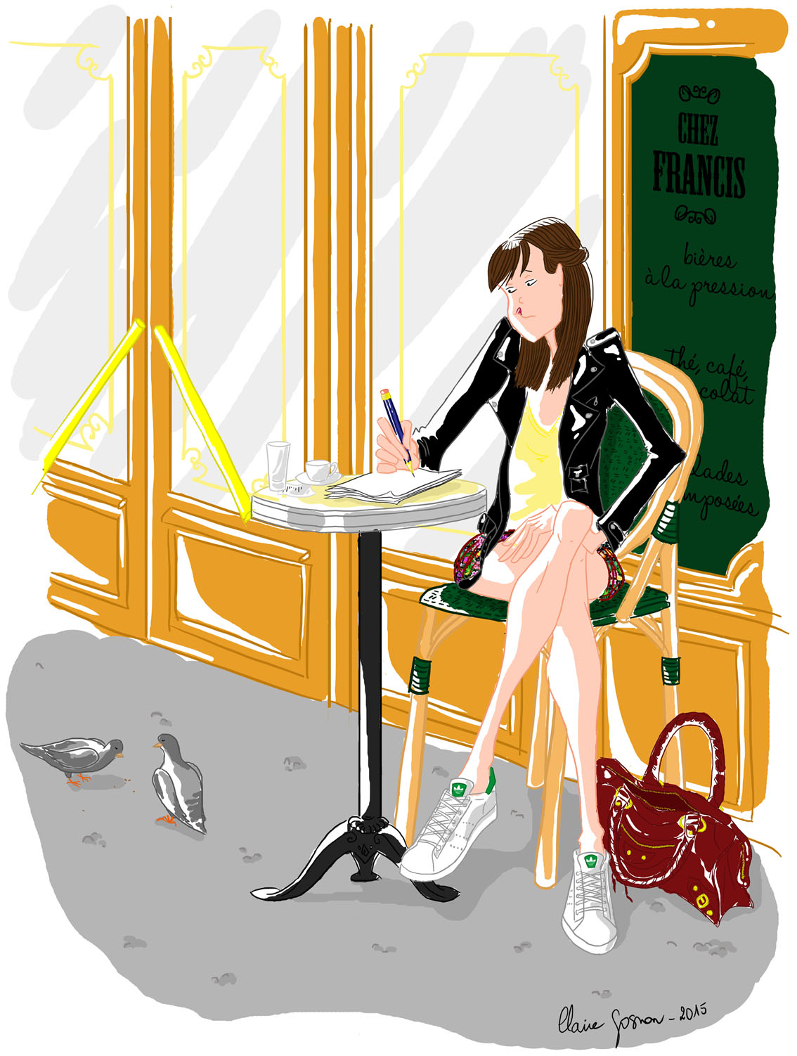 Illustratrice parisienne 