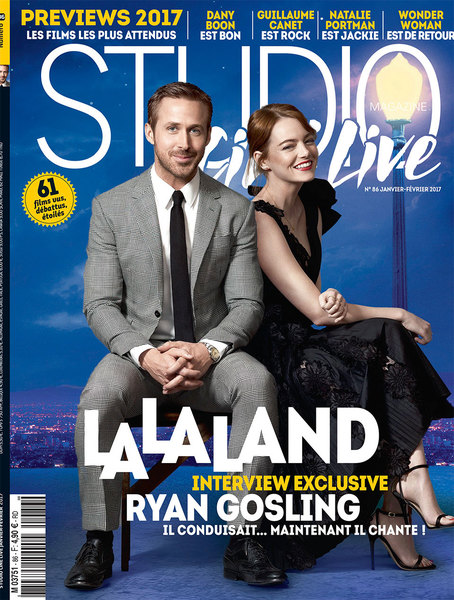 LA LA LAND, en couverture