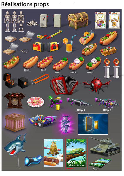 Ralisation props