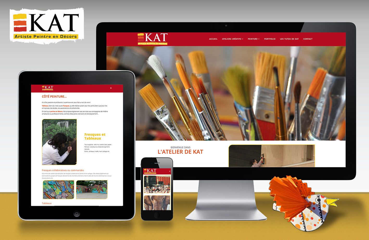 Webdesign-Peintre en dcor