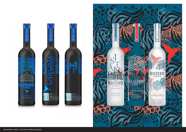 BELVEDERE VODKA - Cration packaging