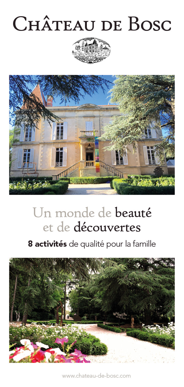 Dépliant Château de Bosc