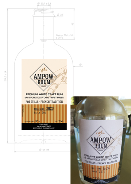 Logo pour AMPOW DISTILLERY