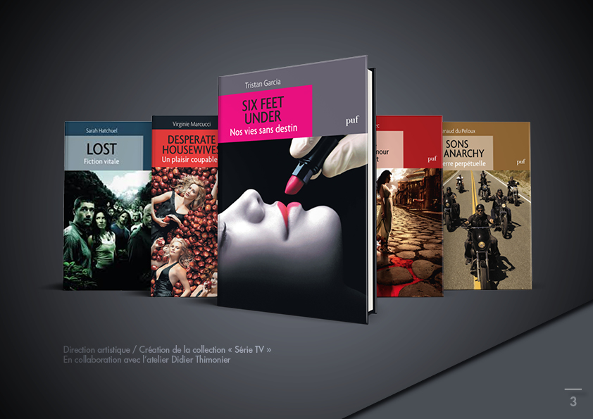 Direction artistique - Création de la collection "Séries TV"