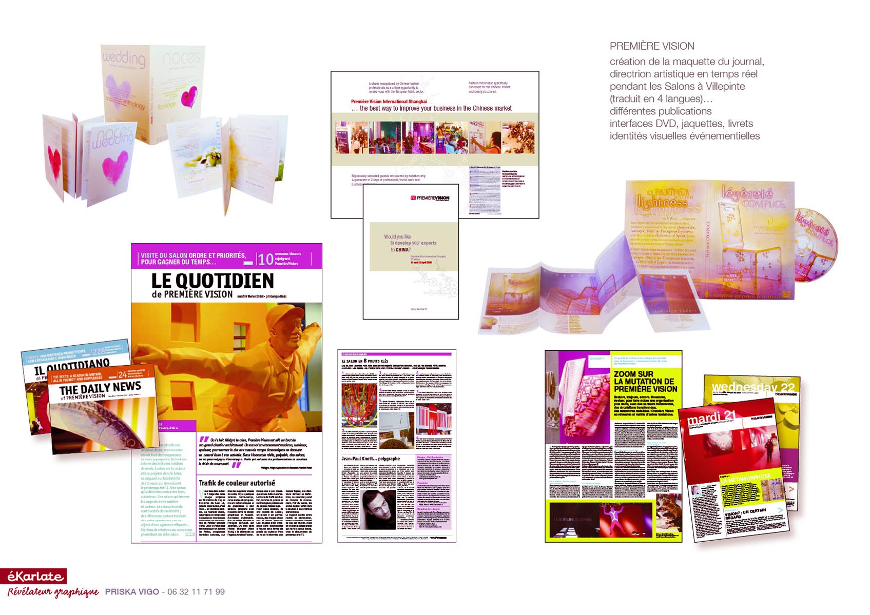 Jaquette musique, publications