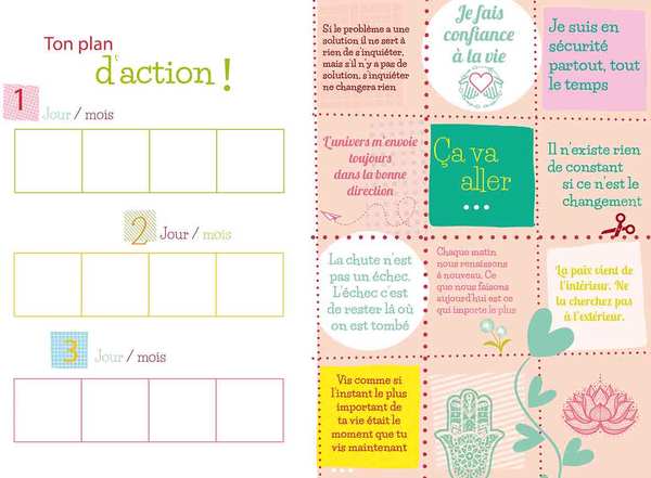 Pages livret programme coaching Bye Bye Anxiété 4