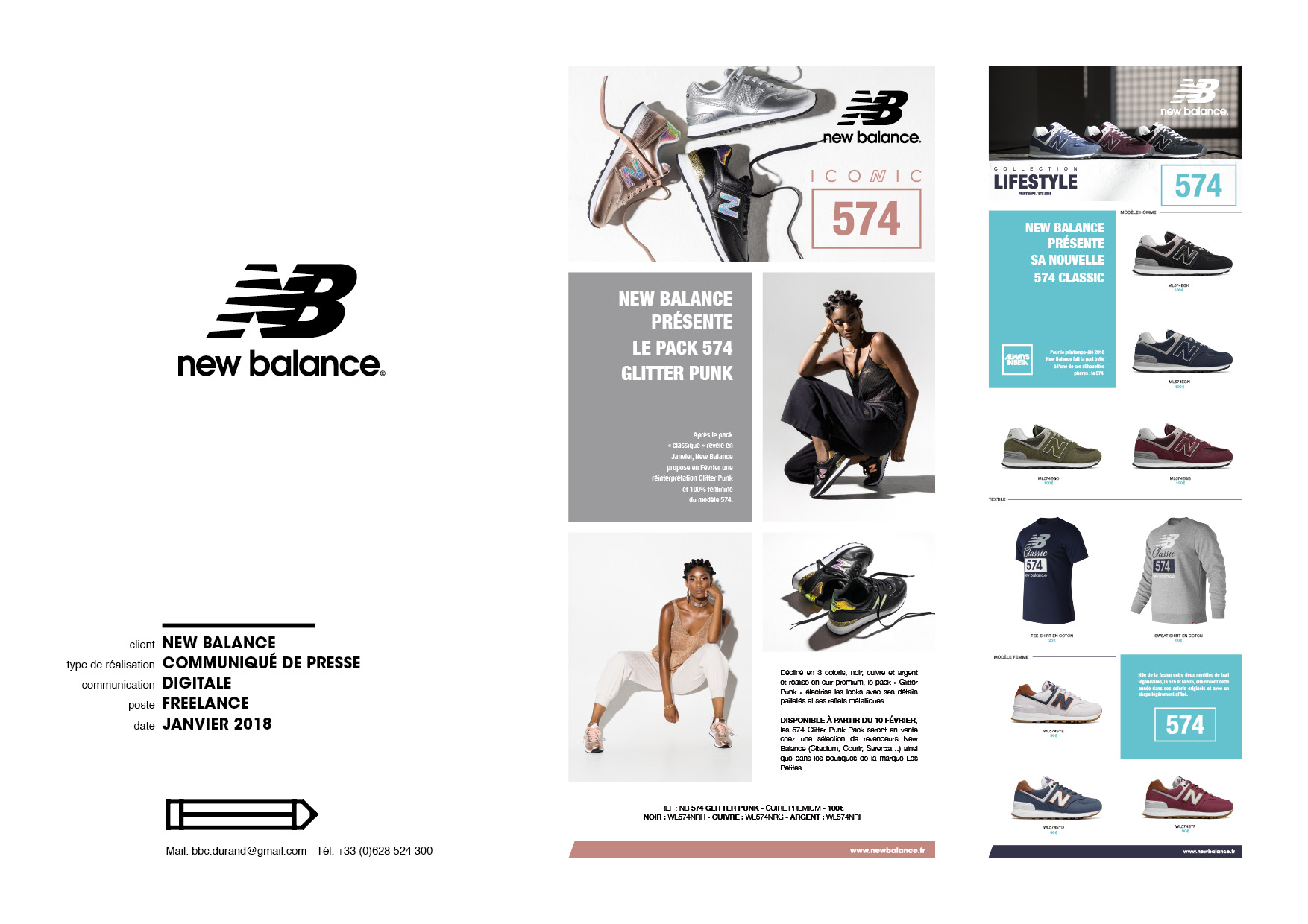 New Balance - Communication digitale