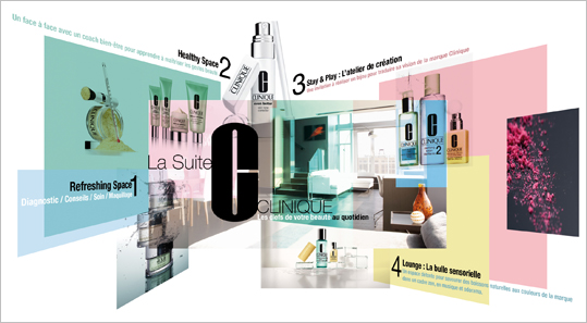 SHOWROOM CLINIQUE / Concept-boards