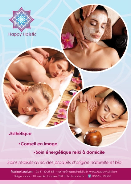 Flyer happy holistic