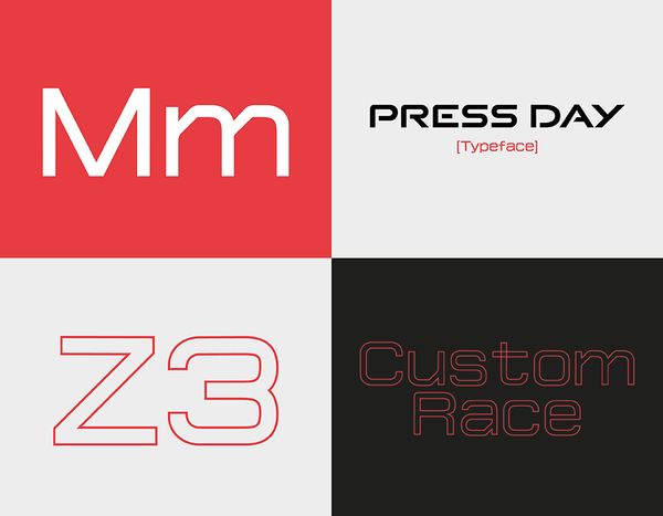 Typographie Pressday