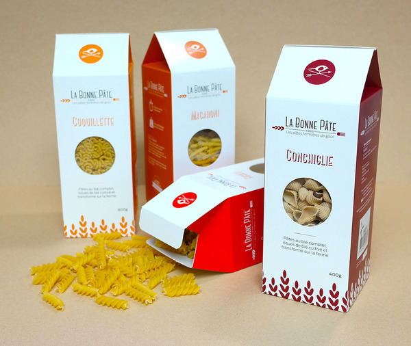 Gamme packagings "La Bonne Pte"