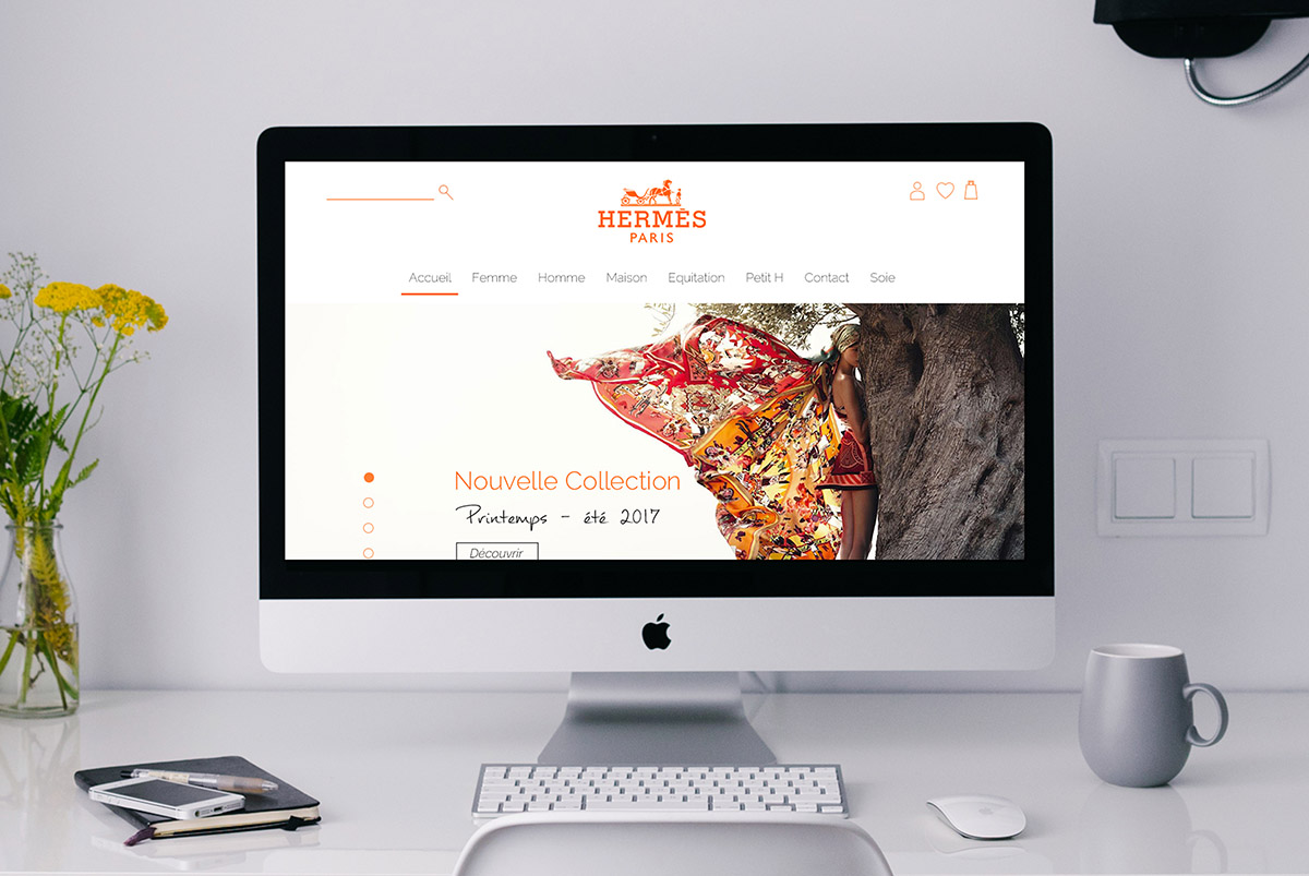 Refont du site Hermès