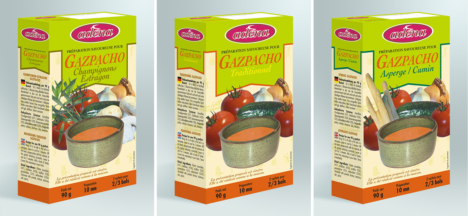 Packaging Gazpacho
