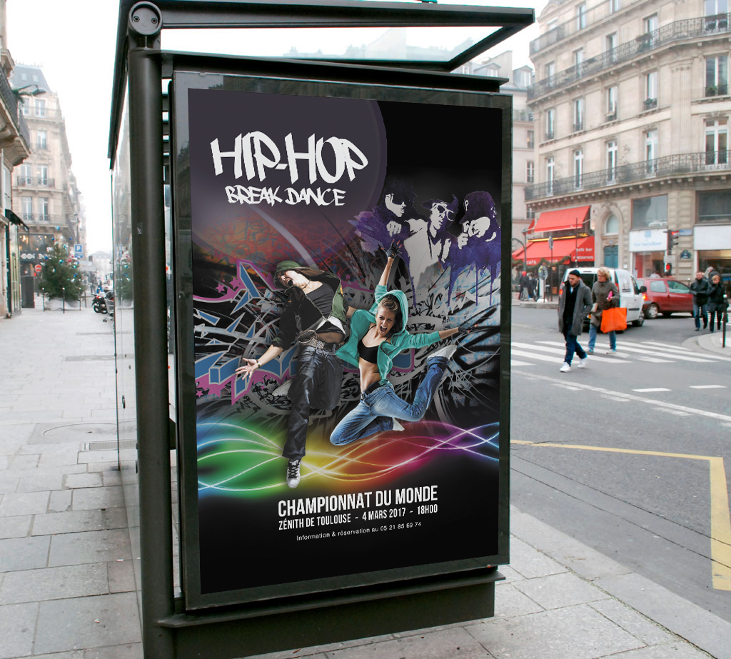 Affiche hip hop