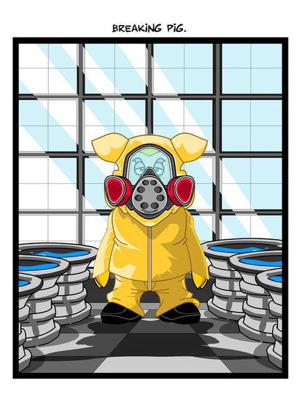 Portfolio / Clin d'oeil - "Breaking Bad"